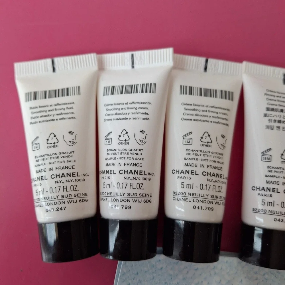 Chanel Skincare Lot Of 10 Crème Riche Le Lift Gel Hydra Beauty Samples Sizes